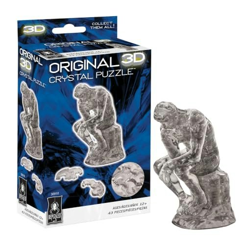 Thinker 41-Piece 3D Crystal Brain Teaser Puzzle: $9.79 Thinker 41-Piece 3D Crystal Brain Teaser Puzzle: $9.79