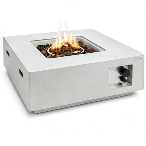 SereneLife SLFPLG9 40,000 BTU Square Propane Fire Pit Table: $370.56 SereneLife SLFPLG9 40,000 BTU Square Propane Fire Pit Table: $370.56
