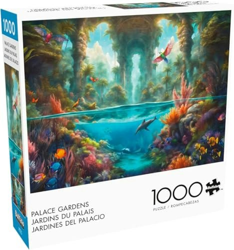 Buffalo Games Palace Gardens 1,000-Piece Jigsaw Puzzle: $12.42 Buffalo Games Palace Gardens 1,000-Piece Jigsaw Puzzle: $12.42