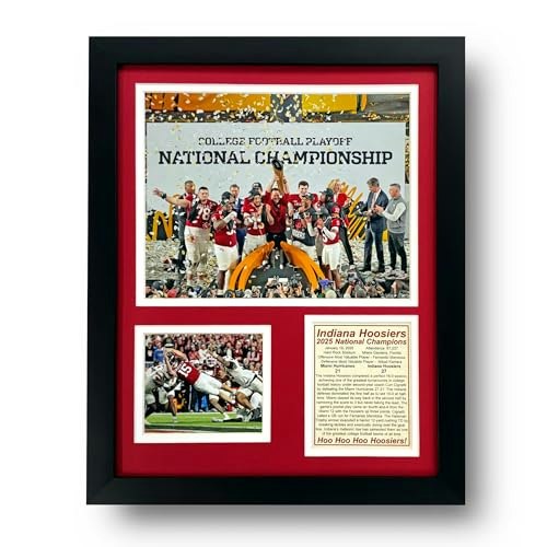 Indiana Hoosiers 2025 CFP National Champions 12"x15" Framed Photo Collage: $59.95 Indiana Hoosiers 2025 CFP National Champions 12"x15" Framed Photo Collage: $59.95