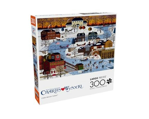 Buffalo Games Cider Brook Farms 300-Piece Jigsaw Puzzle: $10.39 Buffalo Games Cider Brook Farms 300-Piece Jigsaw Puzzle: $10.39