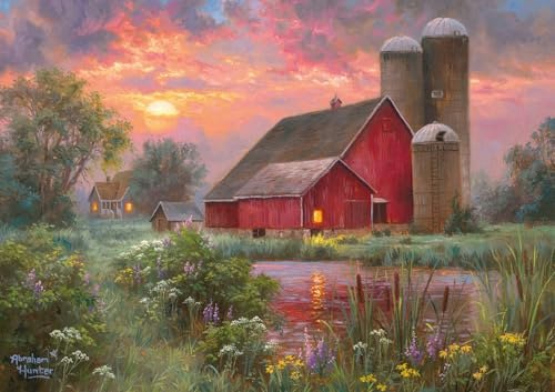 Buffalo Games Abraham Hunter End of Day 500-Piece Jigsaw Puzzle: $9.99 Buffalo Games Abraham Hunter End of Day 500-Piece Jigsaw Puzzle: $9.99
