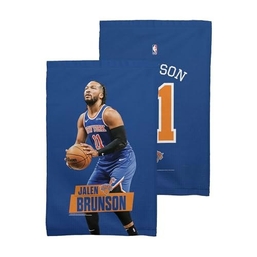 Northwest NBA New York Knicks Jalen Brunson 16" x 25" Fan Towel 2-Pack: $15.44
