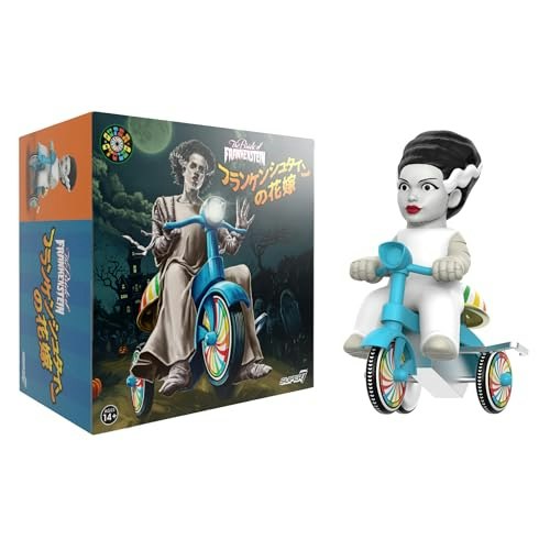 Super7 Universal Monsters Bride of Frankenstein 5-inch Action Figure with Trike: $21.62 Super7 Universal Monsters Bride of Frankenstein 5-inch Action Figure with Trike: $21.62