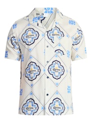 Corona Men's Graphic Button-Up Shirt for $4 + free shipping w/ $35