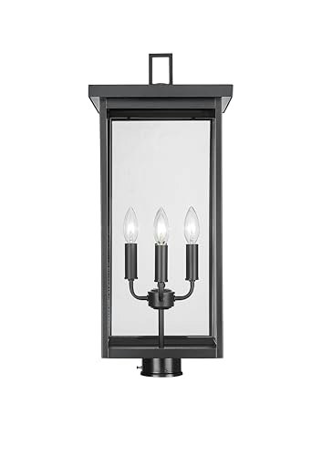 ML Lighting Barkeley 26-Inch 4-Bulb Outdoor Post Lantern: $191.90 ML Lighting Barkeley 26-Inch 4-Bulb Outdoor Post Lantern: $191.90