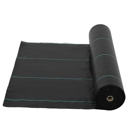 6-Foot x 300-Foot Heavy Duty Weed Barrier Landscape Fabric: $60.99 6-Foot x 300-Foot Heavy Duty Weed Barrier Landscape Fabric: $60.99