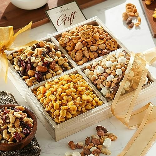 Broadway Basketeers Gourmet Nut Gift Tray: $26.26 Broadway Basketeers Gourmet Nut Gift Tray: $26.26