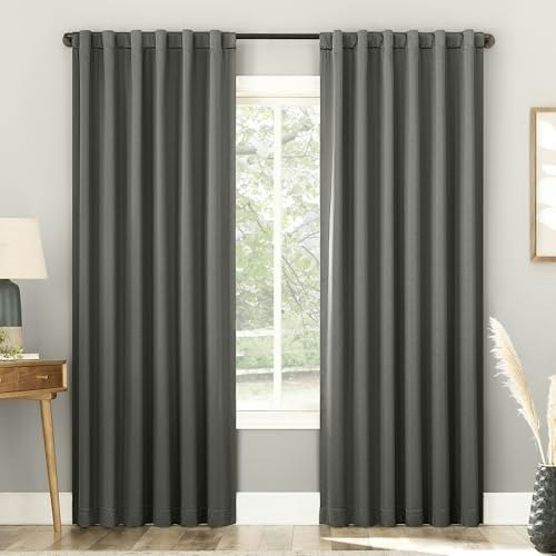 Sun Zero 52" x 84" Total Blackout Curtain Panel 2-Pack: $32.30