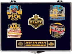 WinCraft 2026 NFL Draft 5-Piece Pin Set for $10 + free shipping w/ $49