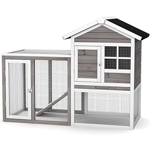 PETSITE 48.5-Inch Wooden Rabbit Hutch and Chicken Coop: $109.99 PETSITE 48.5-Inch Wooden Rabbit Hutch and Chicken Coop: $109.99