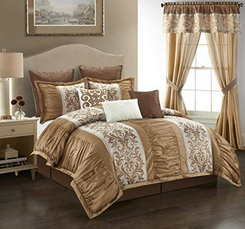 Stratford Park Modern 9-Piece King Bedding Set: $110.52