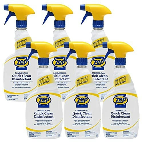Zep Home Pro Commercial Disinfectant 32-fl. oz. 6-Pack: $36.51 Zep Home Pro Commercial Disinfectant 32-fl. oz. 6-Pack: $36.51