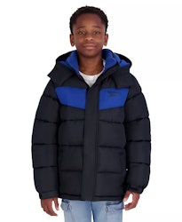 Reebok Kids' Puffer Coats at Macy's for $24 + free shipping w/ $39