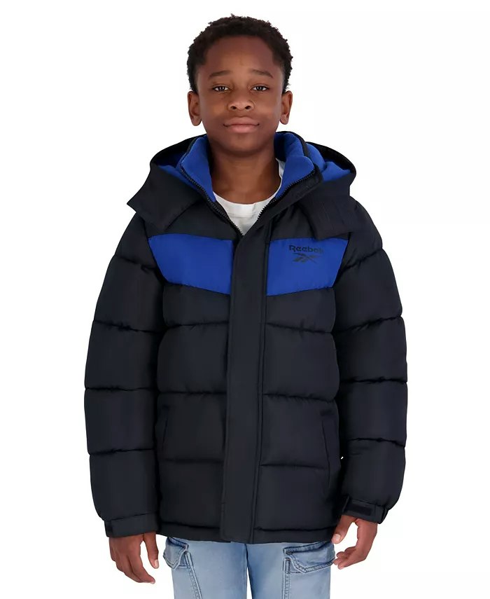 Reebok Kids' Puffer Coats at Macy's: $24
