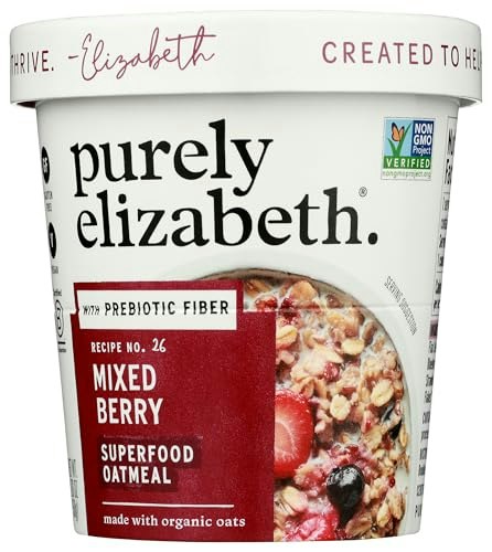 Purely Elizabeth Mixed Berry Probiotic Oatmeal Cup 1.76-oz: $2.99 Purely Elizabeth Mixed Berry Probiotic Oatmeal Cup 1.76-oz: $2.99