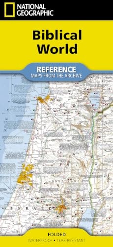 National Geographic Biblical World Map: $13.93 National Geographic Biblical World Map: $13.93