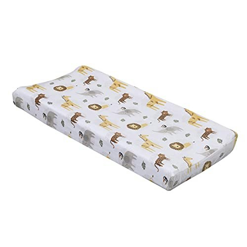 NoJo Jungle Trails Animal Print Changing Pad Cover: $11.71 NoJo Jungle Trails Animal Print Changing Pad Cover: $11.71