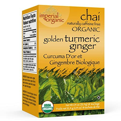 Uncle Lee's Organic Imperial Turmeric Ginger Chai Tea 18-Count Box: $7.99 Uncle Lee's Organic Imperial Turmeric Ginger Chai Tea 18-Count Box: $7.99