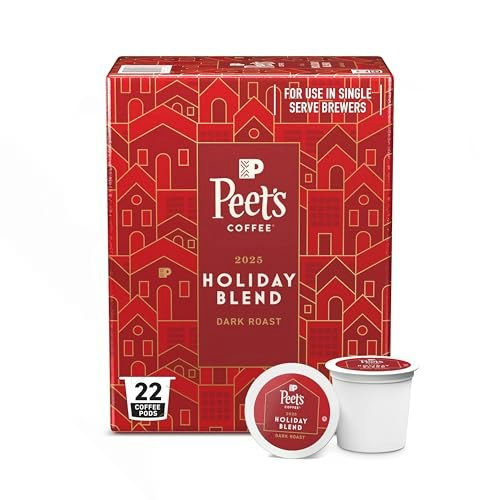 Peet's Coffee Holiday Blend Medium Roast Coffee Pods 22-Pack: $15.99 Peet's Coffee Holiday Blend Medium Roast Coffee Pods 22-Pack: $15.99