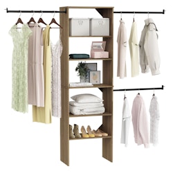 ClosetMaid BrightWood Closet System for $150 + free shipping