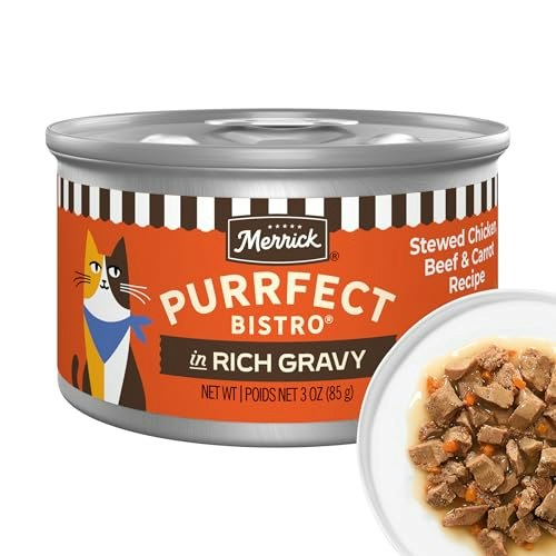 Merrick Purrfect Bistro Wet Cat Food 3-oz. 24-Pack: $36.95