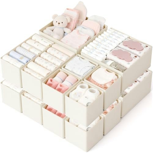 Stowsia 16-Pack Baby Dresser Drawer Organizer: $24.98