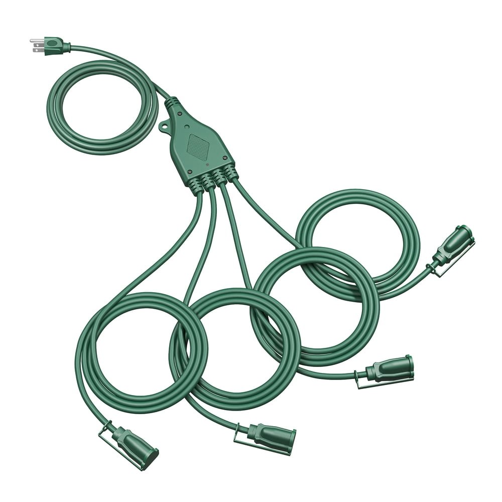 Dewenwils 34-Foot 4-Outlet Outdoor Extension Cord: $26.95 Dewenwils 34-Foot 4-Outlet Outdoor Extension Cord: $26.95