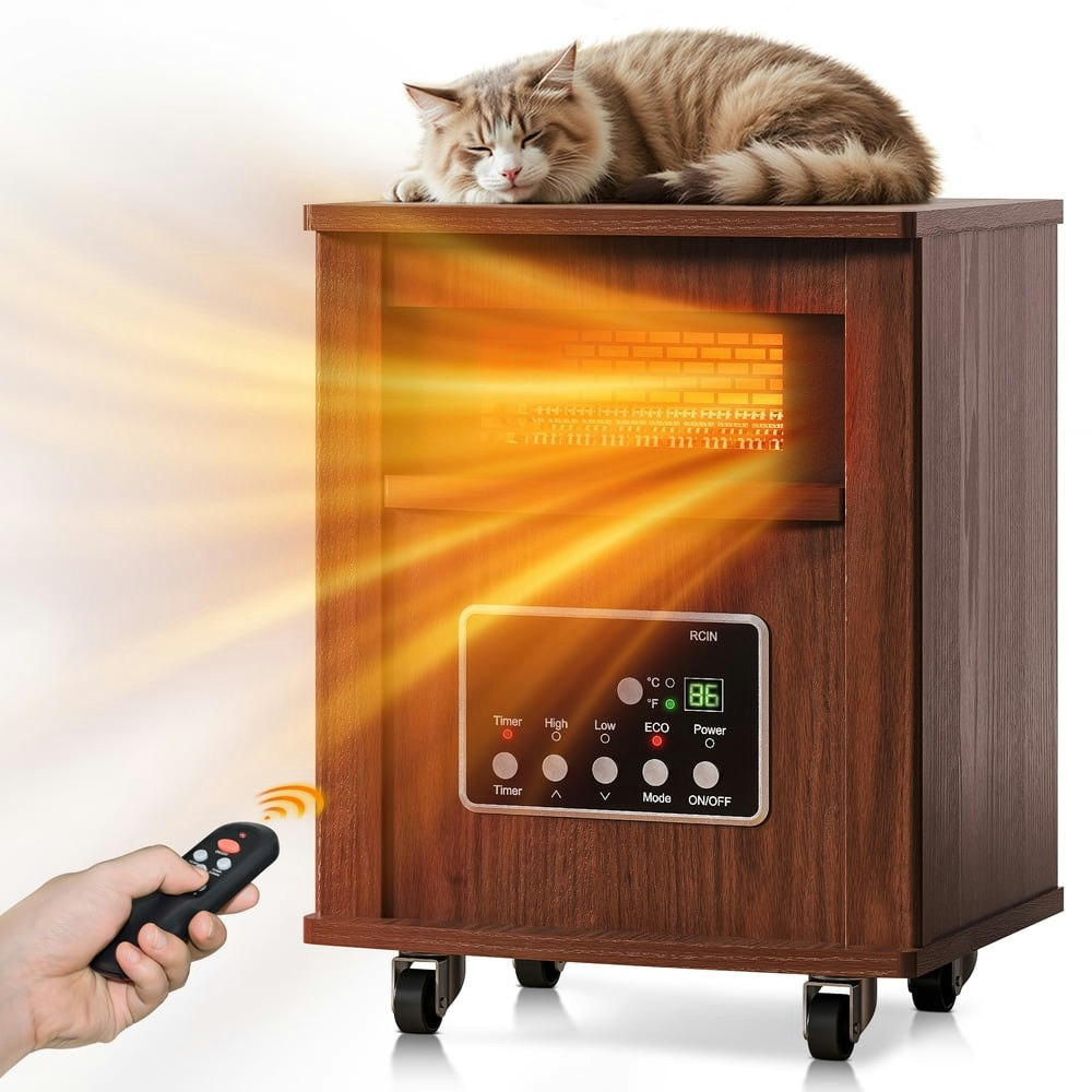 Flamemore 1,500W Infrared Quartz Space Heater: $116.99