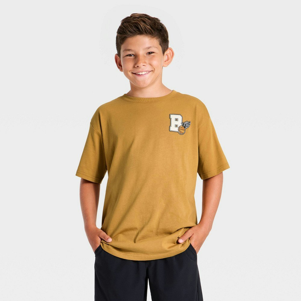All In Motion Boys' Cotton Blend Active T-Shirt: $12 All In Motion Boys' Cotton Blend Active T-Shirt: $12
