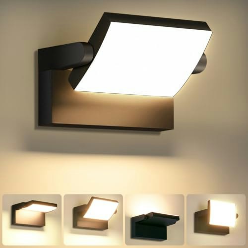 GXXG 40W Outdoor Rotatable LED Wall Light: $42.48