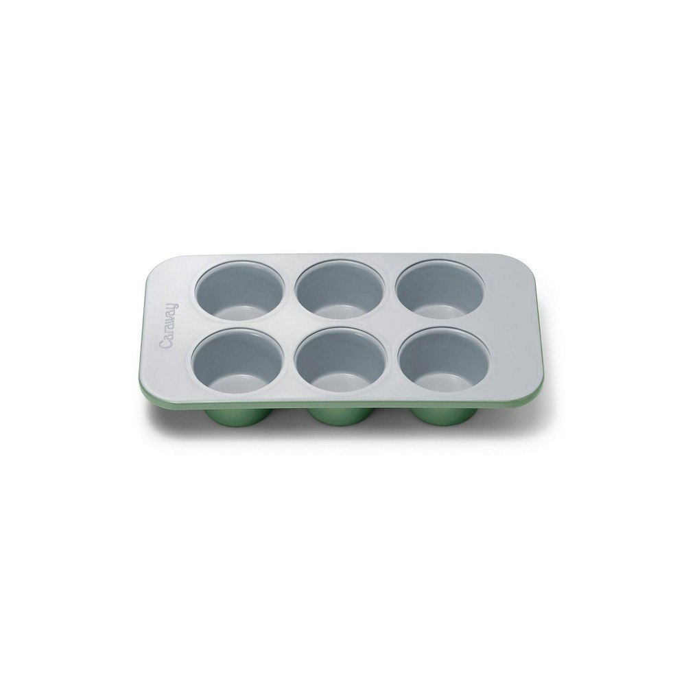 Caraway Home 6-Cup Nonstick Ceramic Muffin Pan: $35 Caraway Home 6-Cup Nonstick Ceramic Muffin Pan: $35