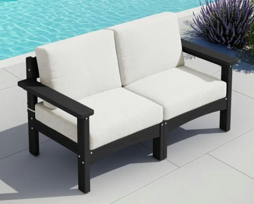 Serwall HDPE Outdoor Loveseat and Single Sofa 2-Piece Set: $193.79 Serwall HDPE Outdoor Loveseat and Single Sofa 2-Piece Set: $193.79