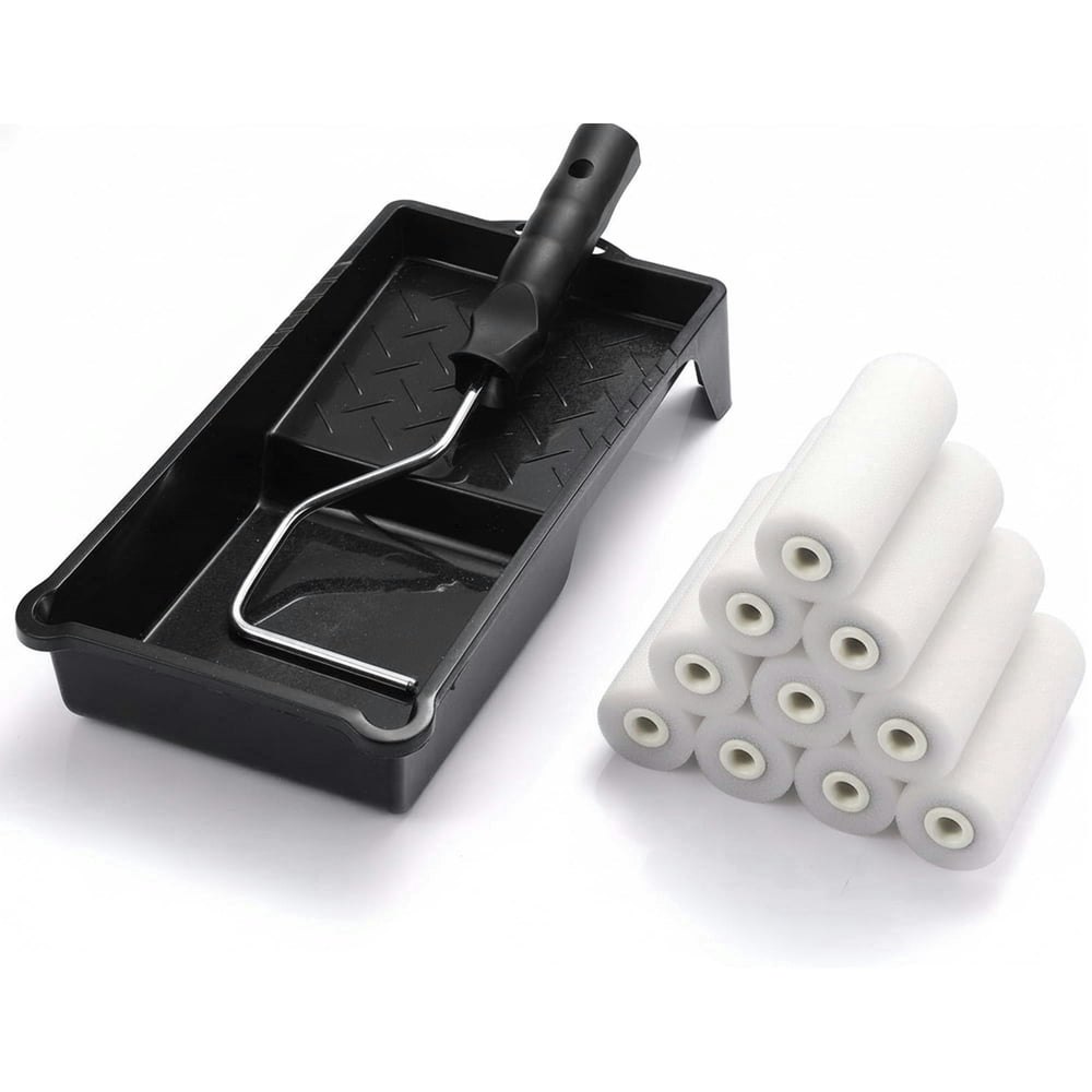 Paint Roller and Tray Set 12-Piece: $11.99 Paint Roller and Tray Set 12-Piece: $11.99