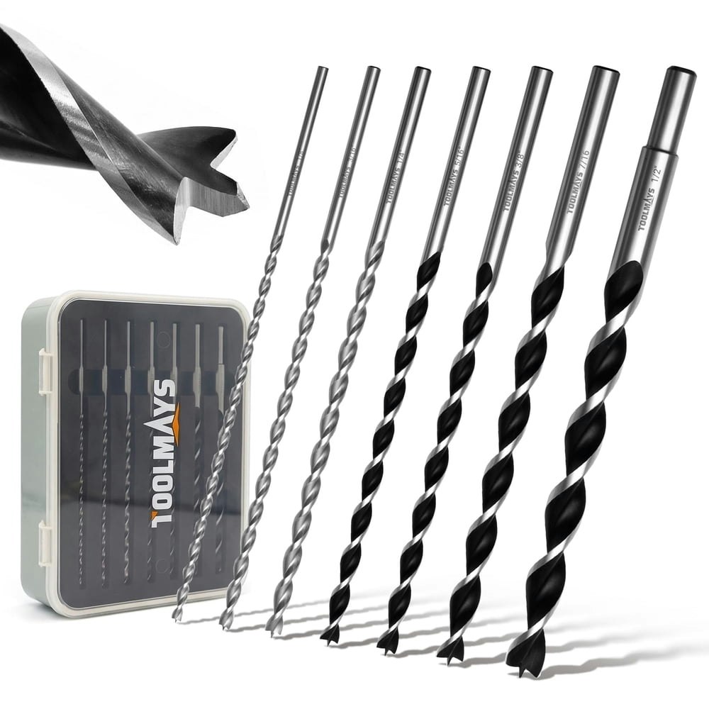 Toolmays 9-Inch Brad Point Wood Drill Bit Set 7-Pack: $23.99 Toolmays 9-Inch Brad Point Wood Drill Bit Set 7-Pack: $23.99