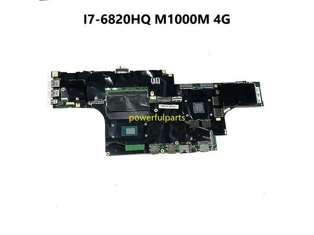 Lenovo ThinkPad P50 Motherboard with Intel Core i7-6820HQ and NVIDIA Quadro M1000M 4GB: $522.50 Lenovo ThinkPad P50 Motherboard with Intel Core i7-6820HQ and NVIDIA Quadro M1000M 4GB: $522.50