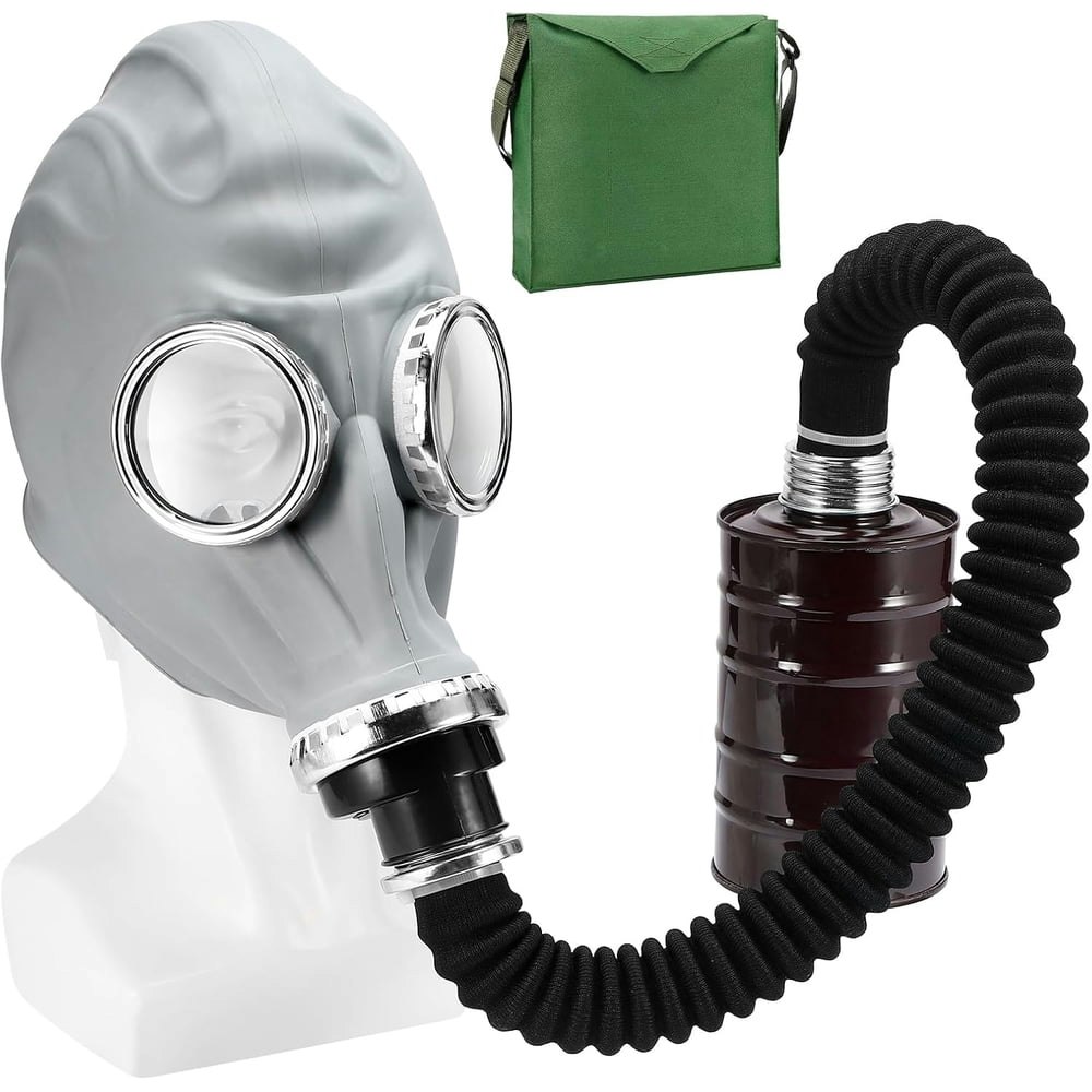 CRJKIJ Full Face Respirator Mask with 40mm Activated Carbon Filter and Air Hose: $32.89 CRJKIJ Full Face Respirator Mask with 40mm Activated Carbon Filter and Air Hose: $32.89