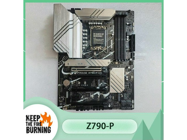 Asus Prime Z790-P DDR4 LGA1700 ATX Motherboard: $313.95 Asus Prime Z790-P DDR4 LGA1700 ATX Motherboard: $313.95