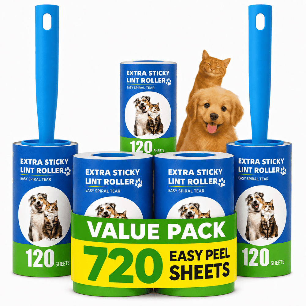 Lint Roller with Handle 6-Pack: $15.89 Lint Roller with Handle 6-Pack: $15.89