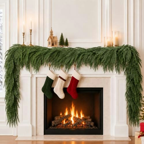 Shopnew 6-Foot Artificial Norfolk Pine Christmas Garland: $30.59 Shopnew 6-Foot Artificial Norfolk Pine Christmas Garland: $30.59