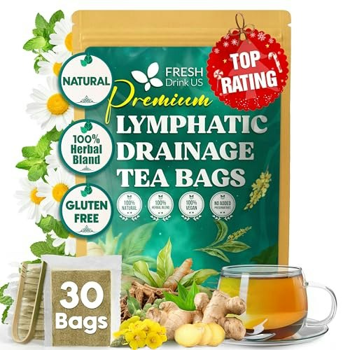 FreshDrinkUS Lymphatic Drainage Herbal Tea 30-Count: $12.74 FreshDrinkUS Lymphatic Drainage Herbal Tea 30-Count: $12.74