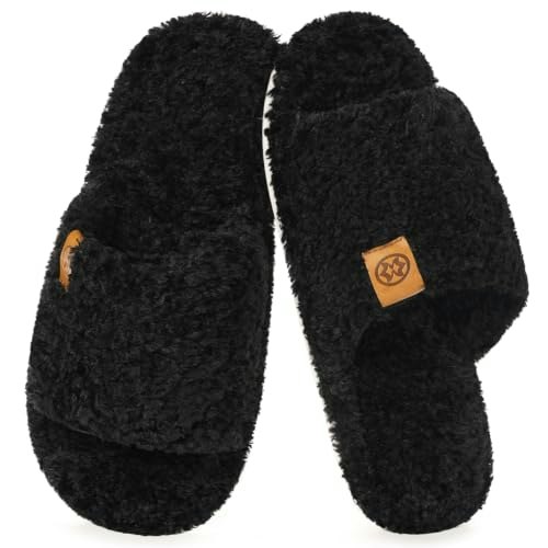 Dokela Kids' Fuzzy Open Toe Slippers: $15.19 Dokela Kids' Fuzzy Open Toe Slippers: $15.19
