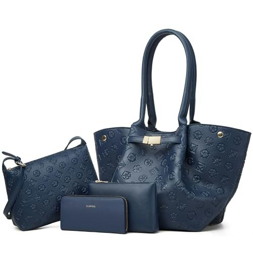 Women's 4-Piece Tote Bag and Wallet Set: $30.55 Women's 4-Piece Tote Bag and Wallet Set: $30.55
