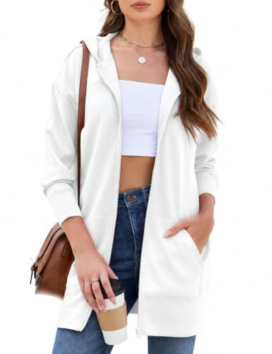 Quenteen Women's Zip-Up Hoodie: $25.49
