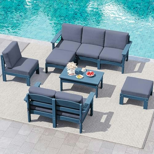 Serwall 9-Piece Patio Conversation Set: $832.99 Serwall 9-Piece Patio Conversation Set: $832.99