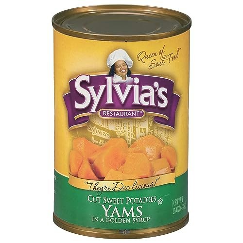 Sylvia's Yams in Light Syrup 15-oz.: $14.90