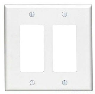 Leviton 2-Gang Decorator Wallplate: $45.44 Leviton 2-Gang Decorator Wallplate: $45.44