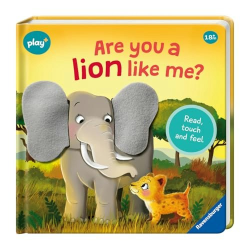 Ravensburger Are You a Lion Like Me? Touch and Feel Storybook: $7.59 Ravensburger Are You a Lion Like Me? Touch and Feel Storybook: $7.59
