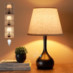 Touch 3-Way Dimmable 17.3" Bedside Table Lamp for $26 + free shipping w/ Prime