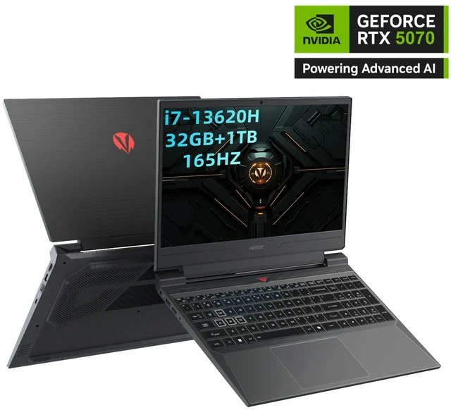 Hasee S8 Core i7-13620H RTX 5070 15.6" Gaming Laptop: $1,340 Hasee S8 Core i7-13620H RTX 5070 15.6" Gaming Laptop: $1,340